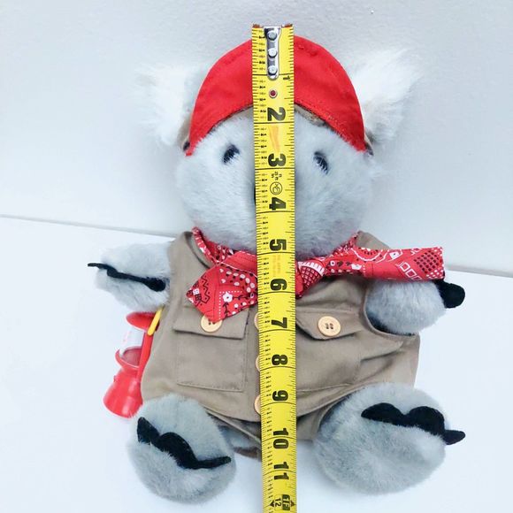 Build A Bear Workshop 15" Camping Koala Plush with Lantern - Picture 11 of 12